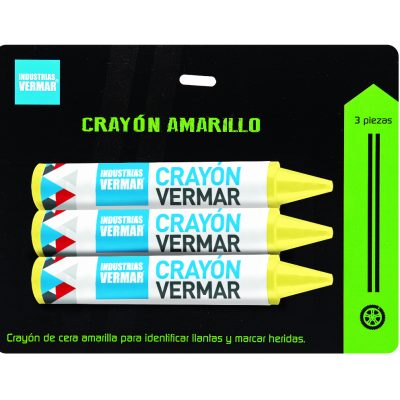 Crayon amarillo vermar